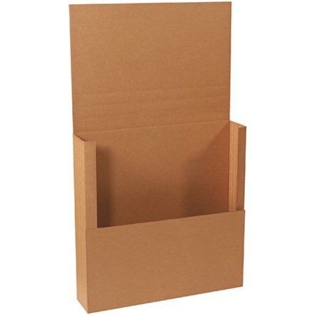 BOX PACKAGING Corrugated Jumbo Easy-Fold Mailers, 30"L x 30"W x 6"H, Kraft M30306